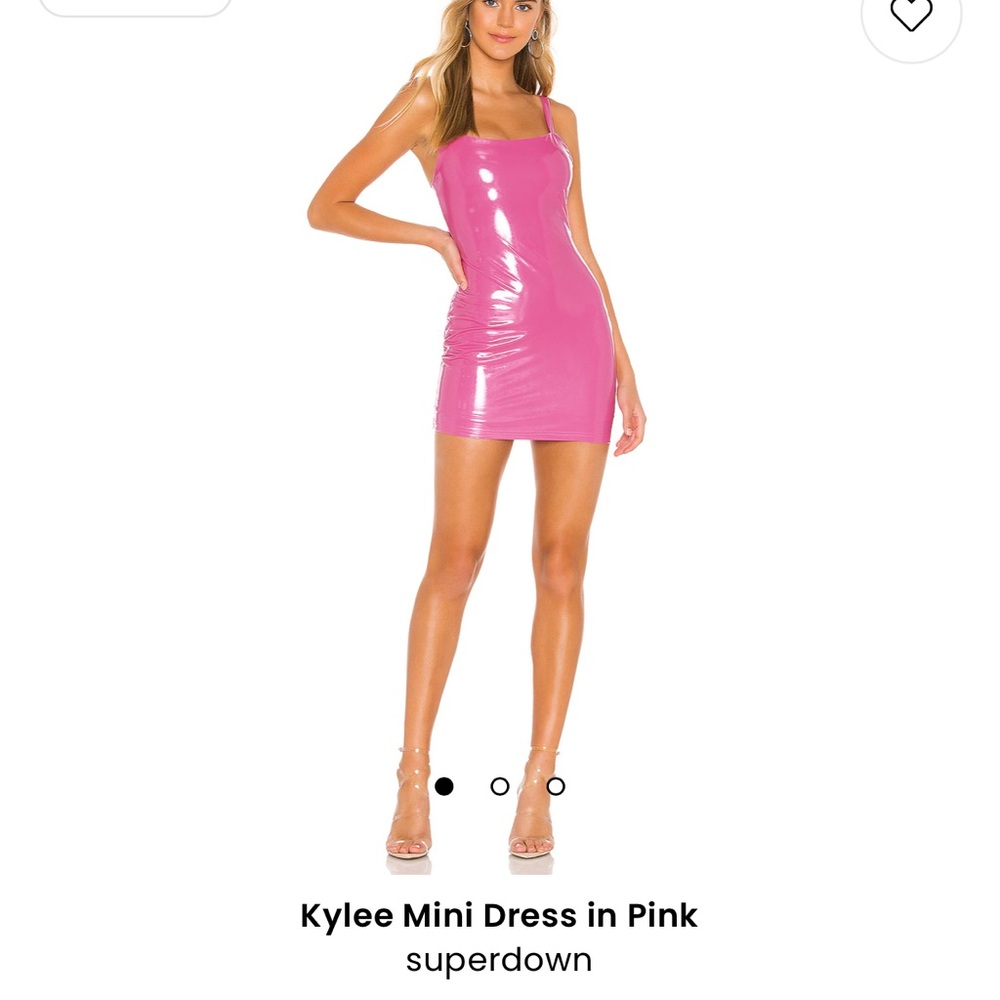 Super down pink dress